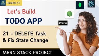 Delete Task Todo Mern Stack App | Mern Stack Project