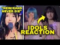 Kpop idols reaction to NewJeans emotional award speech at the KGMA #kpop