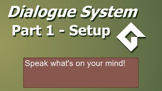 GameMaker Dialogue System Part 1 - Setup