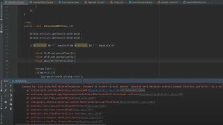 Attempt to invoke virtual method 'android.text.Editable android.widget.EditText.getText()' | Android