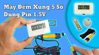 Máy Đếm Xung 5 Số Dùng Pin 1.5V (5-Digit Counter Battery 1.5V)