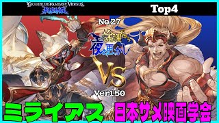 【ミライアス（six シス）VS 日本サメ映画学会（fastiva ファスティバ）】#GBVSR No.27 金曜だから夜更かし Top4