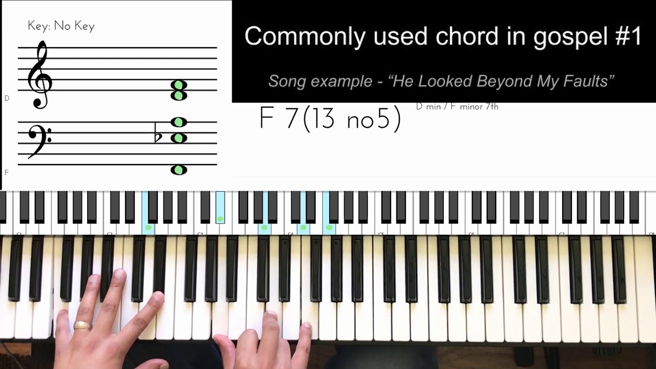 Commonly Used Chords In Gospel #1