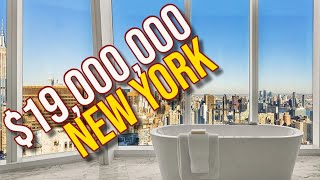 Inside $19,000,000 NEW YORK Mega Mansion Apartment