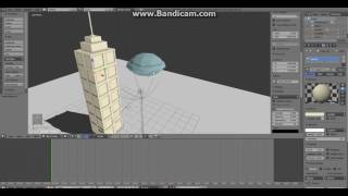 blender game engine how to destroy building