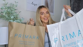 HUGE PRIMARK HAUL & TRY ON! FASHION & HOME! new in!