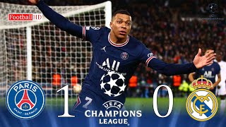 Paris Saint Germain 1×0 Real Madrid UCL 2022 Round Of 16 🎤 حسن العيدروس