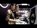 Dj Eliza May​ & Miss DJ Bliss​ performing at Mixars​ booth