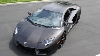 2013 Lamborghini Aventador Test Drive & Exotic Car Video Review