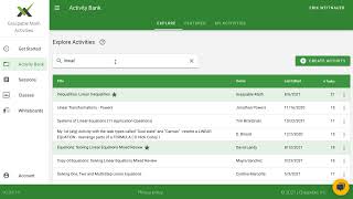 Copy an Existing Activity in Graspable Math