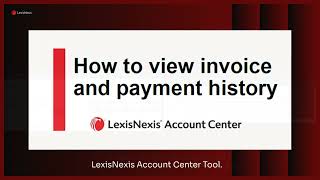 How to view invoice and payment history India