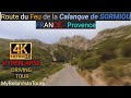 Route du Feu de la calanque de #SORMIOU - #Gorgeous & #Tortuous ROAD - 4k #Hyperlapse DRIVING TOUR