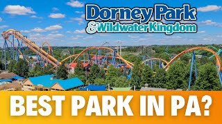 Dorney Park Review \u0026 Tour - Iron Menace Is Awesome!