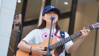 【 丸山純奈 】10月29日のソロLiveに向けて各地で路上ライブに挑戦！香川県 / 高松丸亀町壱番街前ドーム広場 2024.8.14