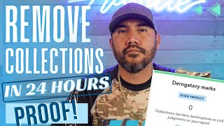How I REMOVED A COLLECTION from my CREDIT REPORT in 24 HOURS!