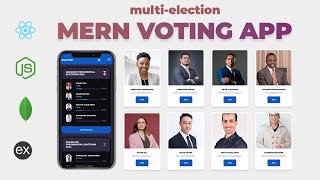 MERN Stack Multi Election Voting App Tutorial React & ExpressJS API Communication