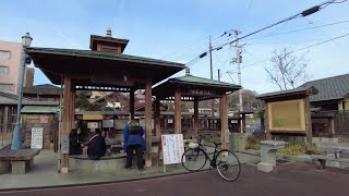 湯本温泉郷を散歩しました。福島県いわき市湯本　2021年2月12日撮影