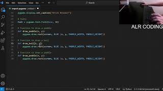 (LIVE) Coding a Brick Breaker game in Python