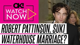 Did Robert Pattinson and Suki Waterhouse Secretly Marry? Sharon Stone Sparks Rumors by Calling 'Twil