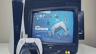 What Happens When You Play your PS5 on a CRT TV??