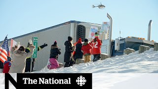 Protest convoy draws mixed reaction from other truckers