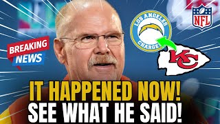 😨😱 GET OUT NOW! UNBELIEVABLE! WATCH WHAT ANDY REID SAID LIVE! CHIEFS NEWS