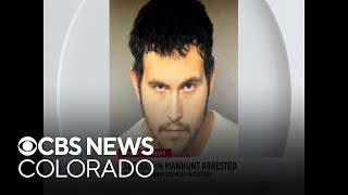 Suspect arrested after hours-long manhunt in Colorado mountains