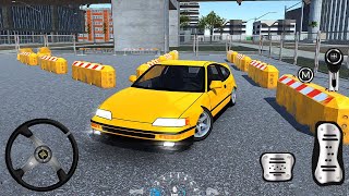 New yallow super sports car 3D driving gameplay - car parking 3D online 2025 || car game #game 05