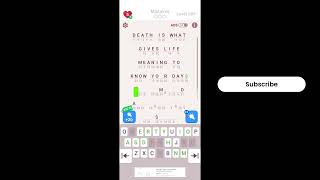 Cryptogram Level 609 | Cryptogram Letters and Numbers Answers