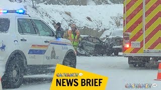 Winter chaos on Highway 97