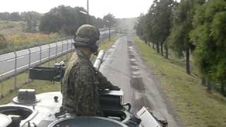 戦車試乗　日本原駐屯地記念行事　　2010年10月23日