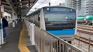 JR京浜東北線E233系1000番台宮サイ179編成 与野駅発車