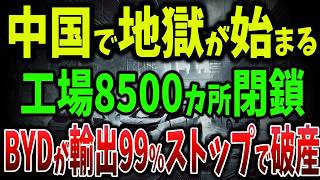 【海外の反応】中国EV完全崩壊！ トランプの75%関税でBYD・NIOが消滅へ！EVが売れずアメリカ市場から完全締め出しで中国自動車業界が崩壊へ【ゆっくり解説】