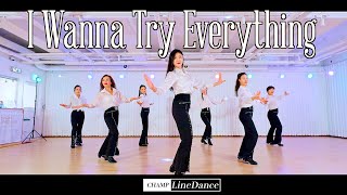 [수요중고급반] I Wanna Try Everything LineDance | 아이 워너 트라이 에브리씽 라인댄스 | 중급라인댄스 | 챔프라인댄스 | 010 8833 4921