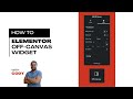 Elementor Pro Off-Canvas Navigation | Side Menu for Desktop, Tablet & Mobile