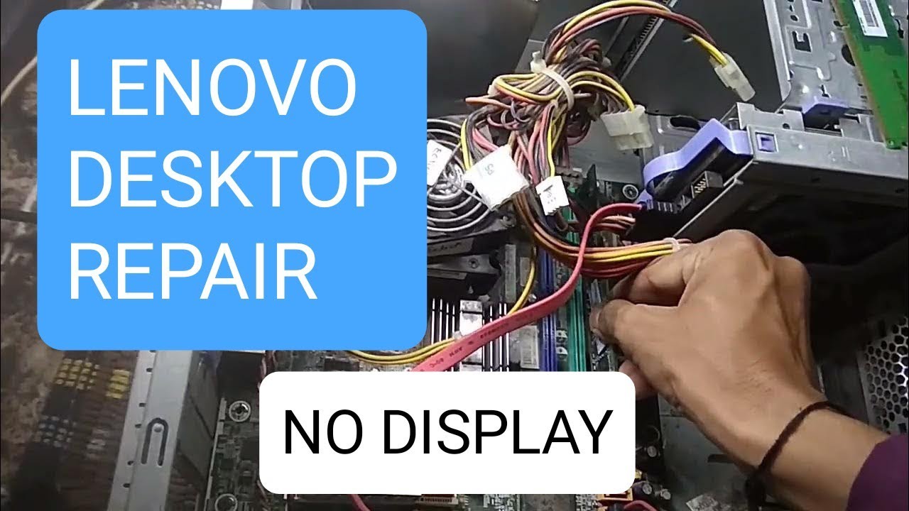 Lenovo Desktop Repair ! Lenovo Desktop Computer Not Starting ! Lenovo ...