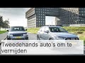 Lijst van tweedehands auto's die je moet vermijden - Fiches Auto 24