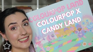COLOURPOP LAND New ColourPop + Candy Land Collection | Swatches + Tutorial