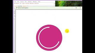 You didn't know Python can draw || LG Logo #shorts