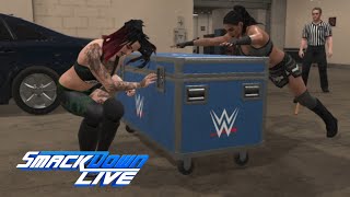 WWE SD LIVE EP. 102: Ruby Riott tries to attack Sonya Deville