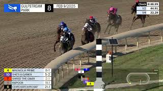 Gulfstream Park February 9, 2025 Race 8