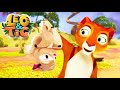 LEO and TIG 🦁 🐯 NEW 🐇 The Wood Rabbit 🐰 Cartoon For Children 💚 Moolt Kids Toons Happy Bear