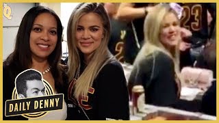 Khloe Kardashian Shows Up To Support Tristan Thompson At The NBA Finals | #DailyDenny