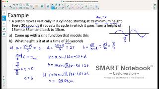 Precalculus 12: 8.7 Applications of Sinusoidal Functions