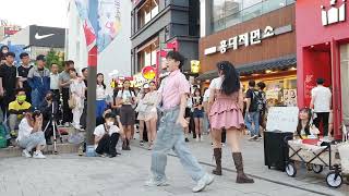 [STREET ARTIST] MIC, CHINESE STUDENT TEAM. HONGDAE BUSKING. 230520.