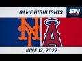 MLB Highlights | Mets vs. Angels - June 12, 2022