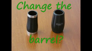 Change the barrel?