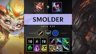 Smolder Mid vs Yasuo - EUW Challenger Patch 25.S1.2