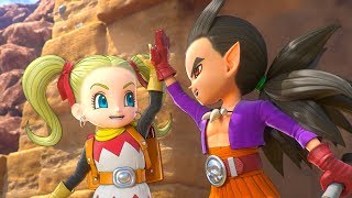 『ドラゴンクエストビルダーズ２　破壊神シドーとからっぽの島』オープニング映像 主人公・女の子編