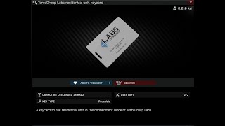 Tarkov Labs Residential Unit Keycard All Spawns - 11 Total